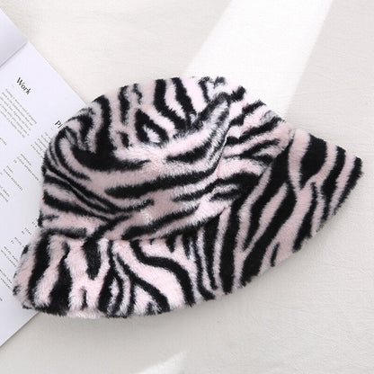Cozy Faux Fur Warm Beanie Hat for Men Women