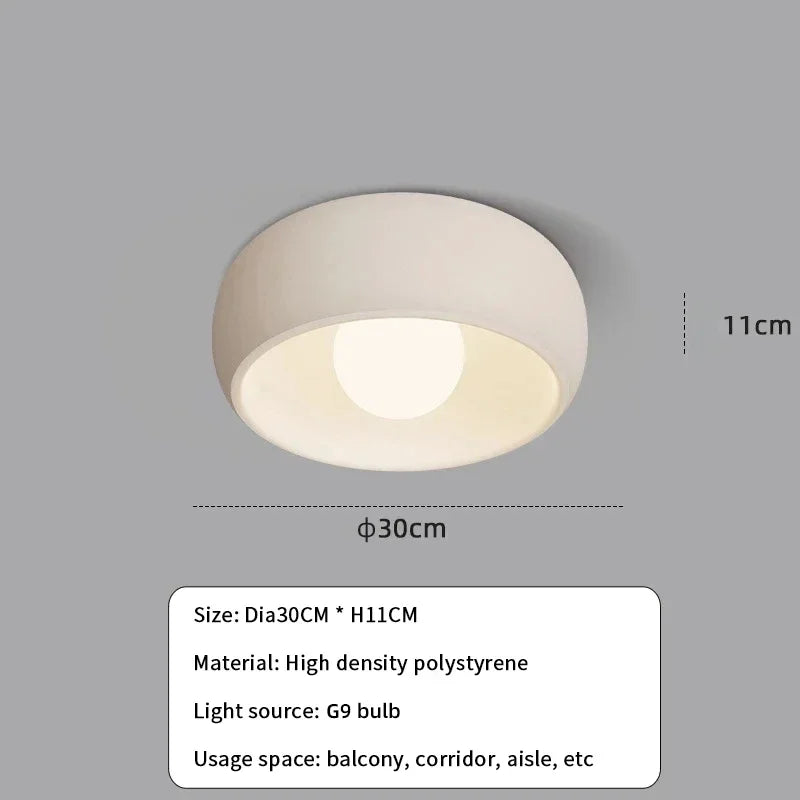 Minimalist Round LED Ceiling Light Fixture