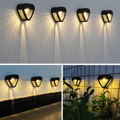 Outdoor Solar Wall Light with Traditional Style