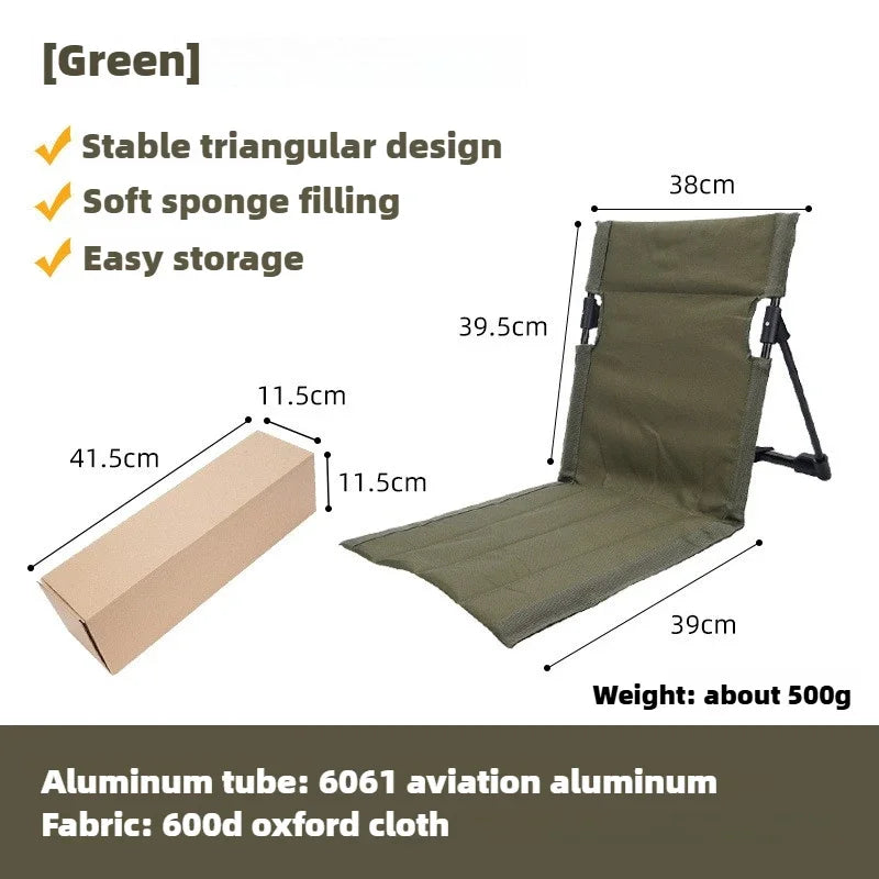 Portable Lightweight Camping Folding Chair - Fesara