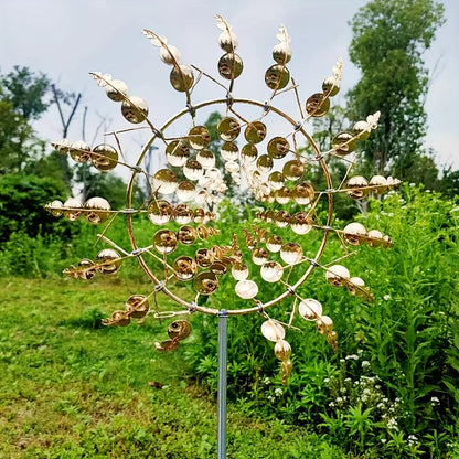 Metal Outdoor Windmill Garden Decoration