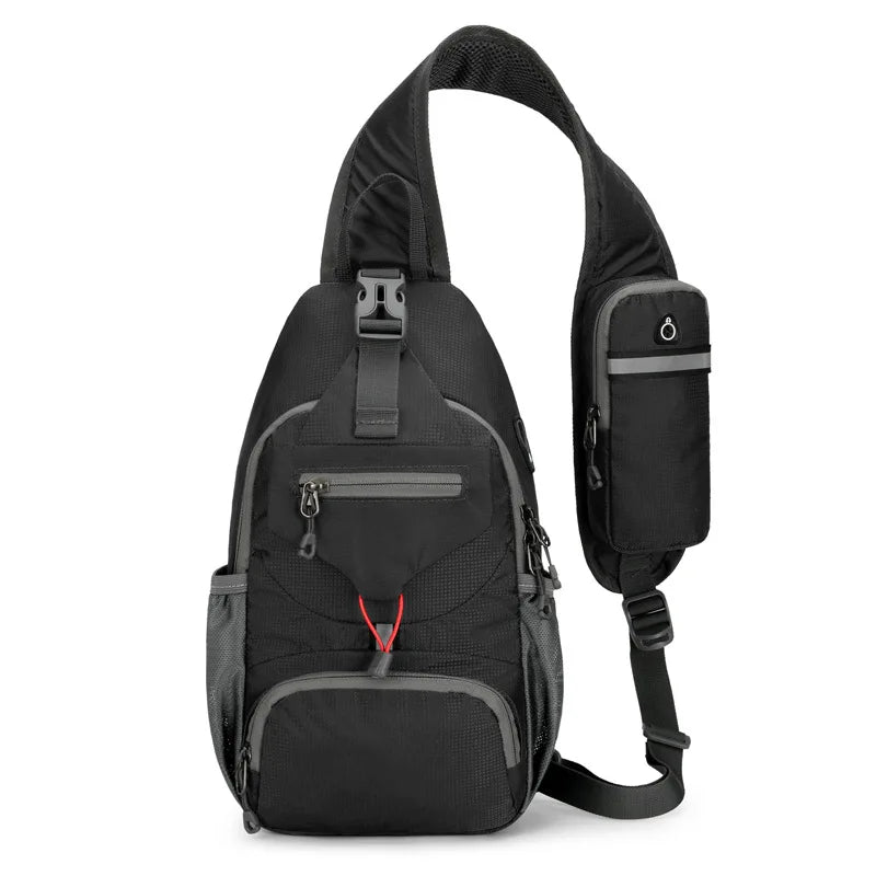 Waterproof Safety Backpack - Lightweight Crossbody Travel Bag