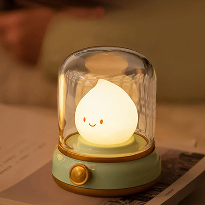 Vintage Style LED Table Lamp Warm White Nightlight