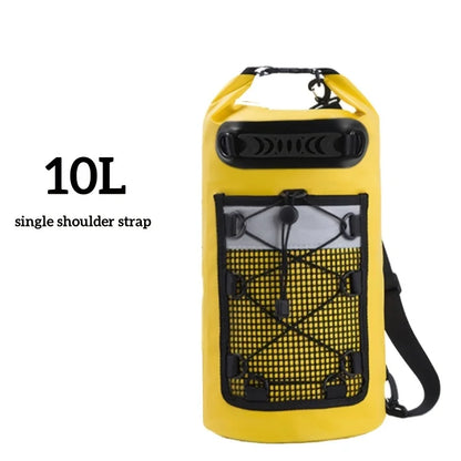 Waterproof Outdoor Dry Bag 10/20/30L with Shoulder Strap