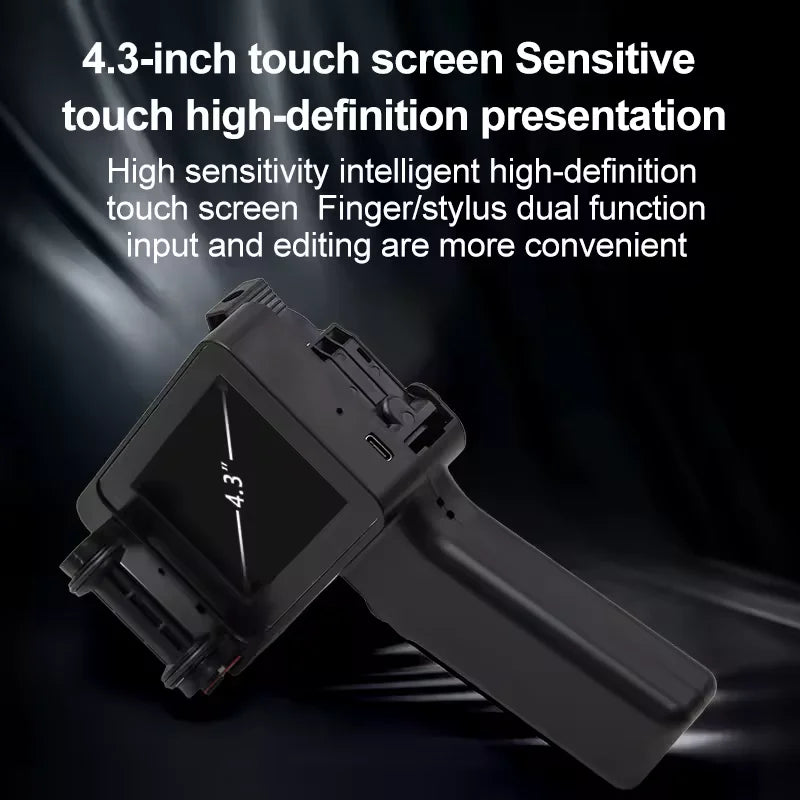 Portable Compact Mobile Inkjet Printer