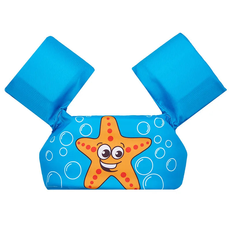 Kids Swim Vest with Arm Floats Adjustable Safety Jacket