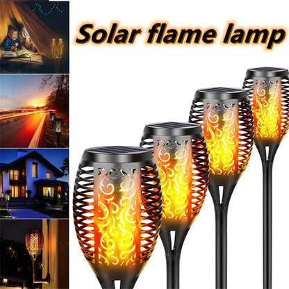 Fesara | Waterproof Solar Powered Flame Light Lamp