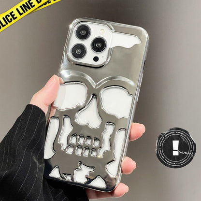 Dark Black Skull Phone Cover
