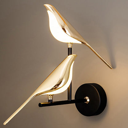 Simple Scandinavian Bird Table Lamp - Fesara