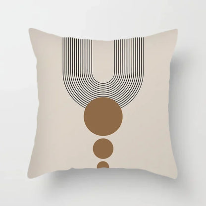 Stylish Geometric Pattern Cushion Cover