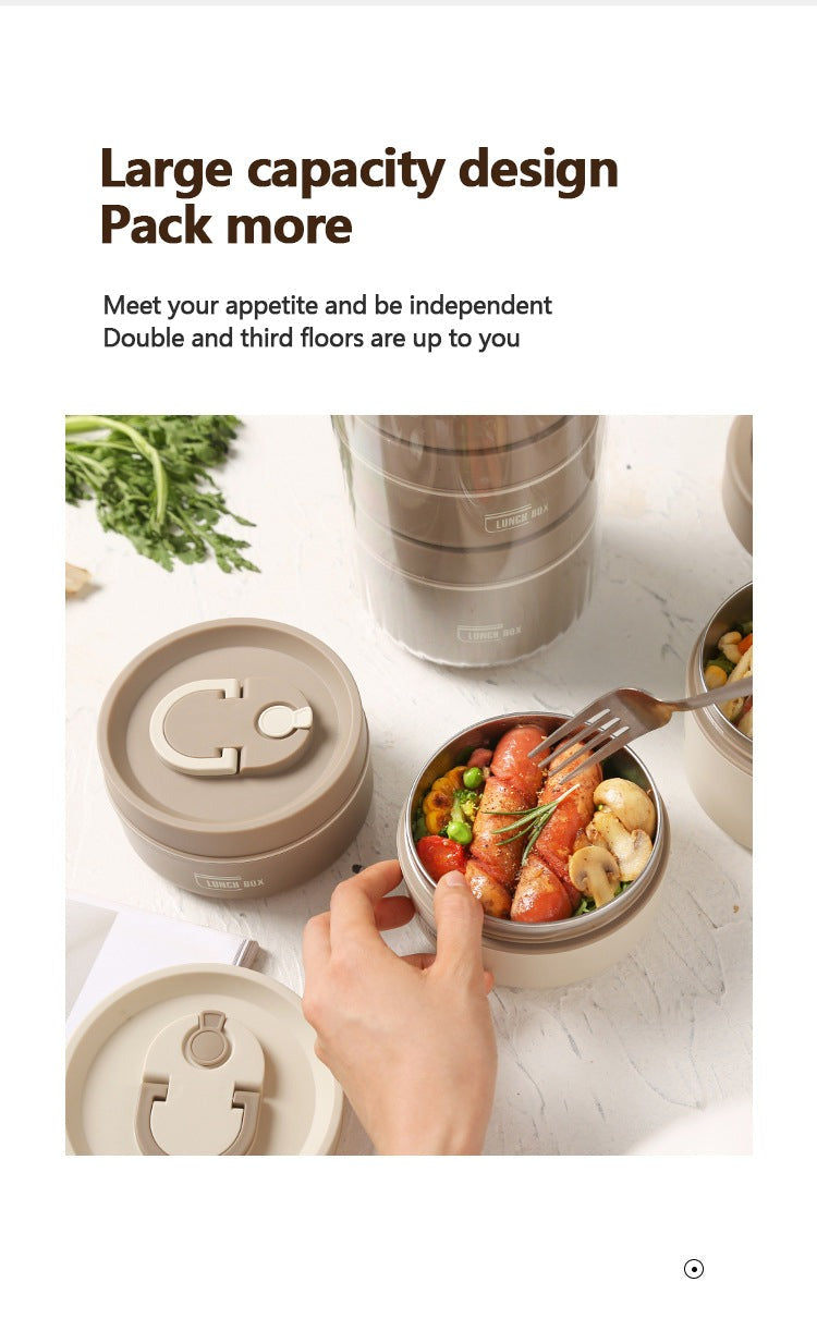 Insulated Spill-Proof Stackable Food Container Box