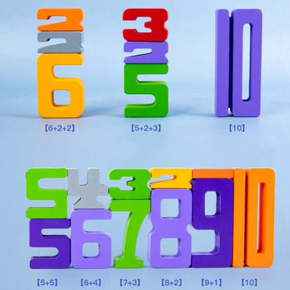 Fun Educational Counting Block Toy