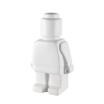 Modern Robot Flower Vase - Stylish Home Decor