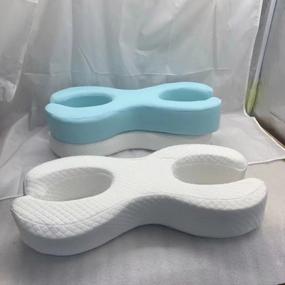 Contour Pillow for Side Sleepers and Skincare
