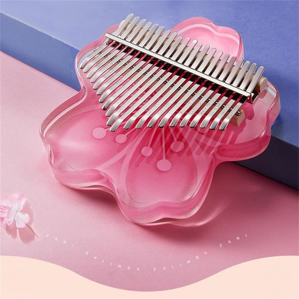 Colorful Flower Pattern Kalimba Thumb Piano