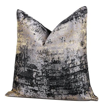 Soft Decorative Pillowcase with Geometric Pattern