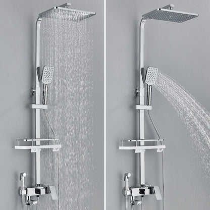 Premium Rain Shower Head Set with Adjustable Faucet - Fesara
