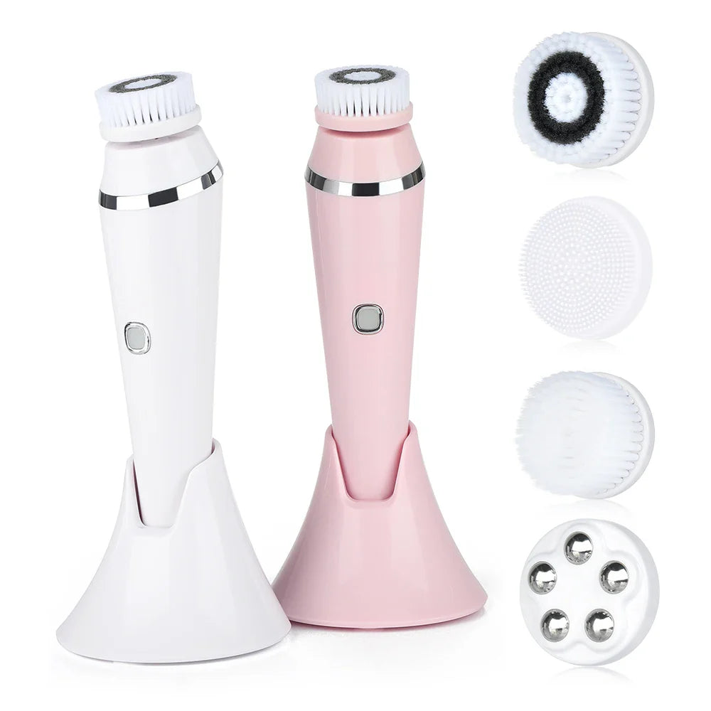 Advanced 4-in-1 Face Cleaner and Exfoliator Set - Fesara