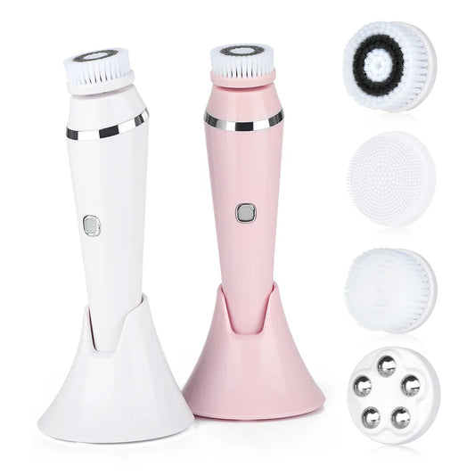 Advanced 4-in-1 Face Cleaner and Exfoliator Set - Fesara