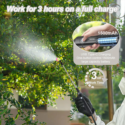 Portable 5L Garden Sprayer with Adjustable Nozzle