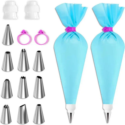 Easy Bake Piping Nozzle Kit with Silicone Bags