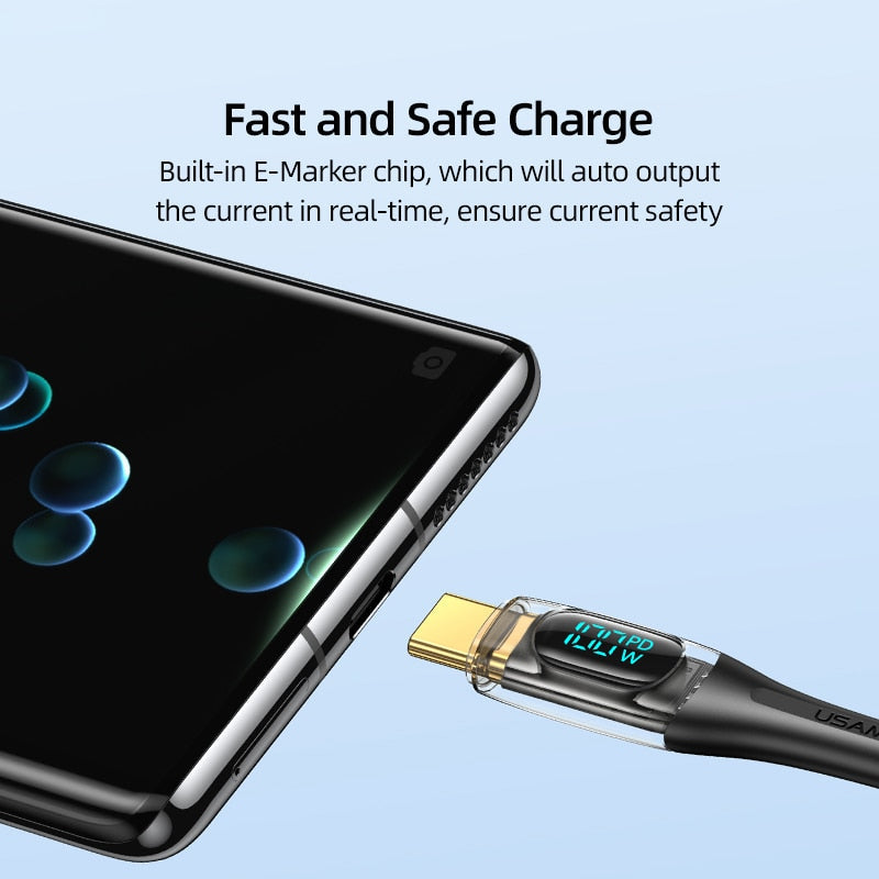 Quick Charge LED Fast Phone Charging Cord
