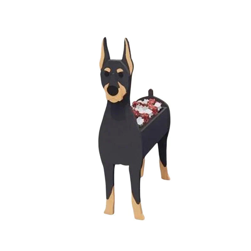 Cute Dog Planter Pot - Fun Pet Flower Container