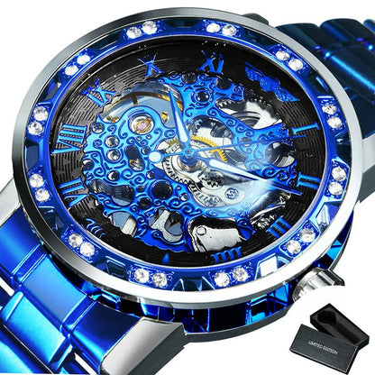 Stylish Mechanical Skeleton Men's Watch