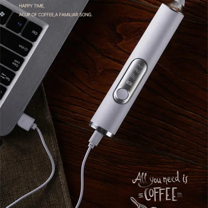 Premium Electric Milk Frother and Heater with USB Charge