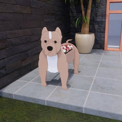 Variant image for Dog-Themed Flowerpot – Durable Decorative Planter for Dog Lovers in Various Sizes – Indoor/Outdoor Use-8