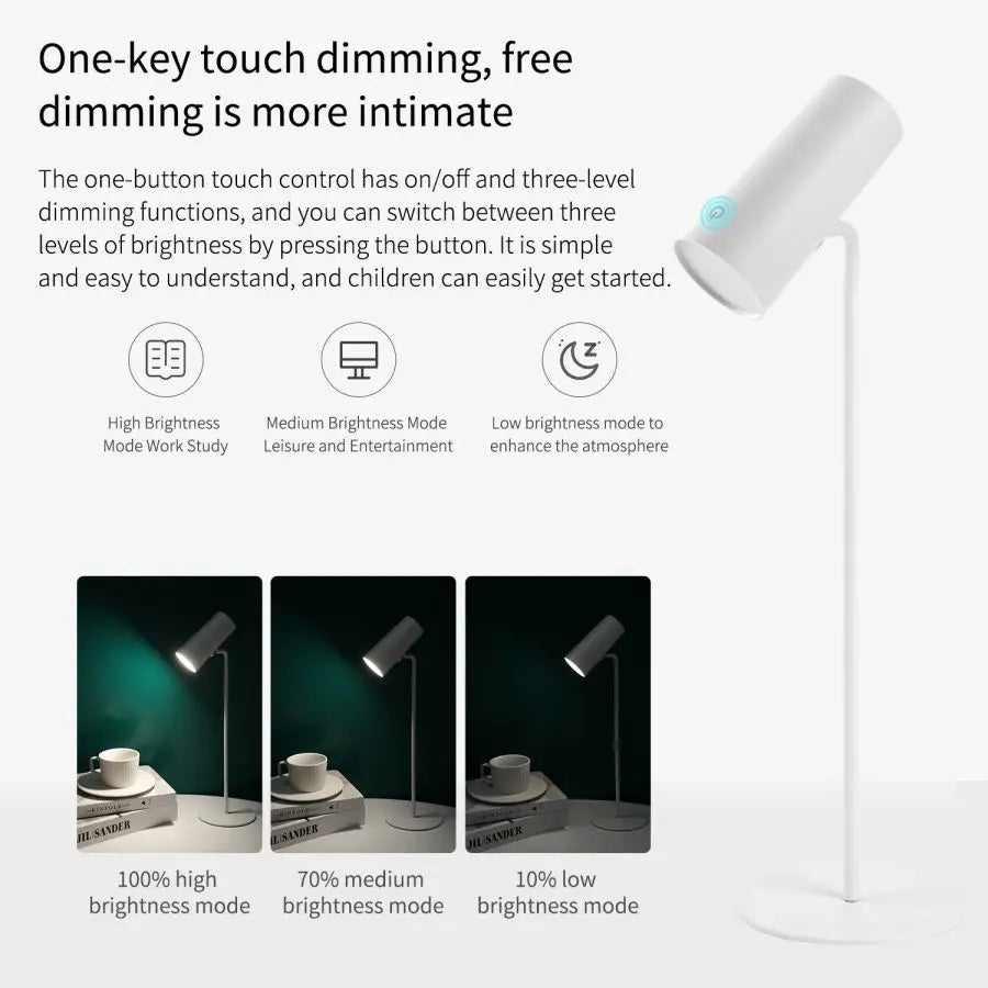Portable Touch Dimmable LED Desk Lamp