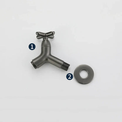 Luxury Solid Brass Wall Mount Kitchen Faucet