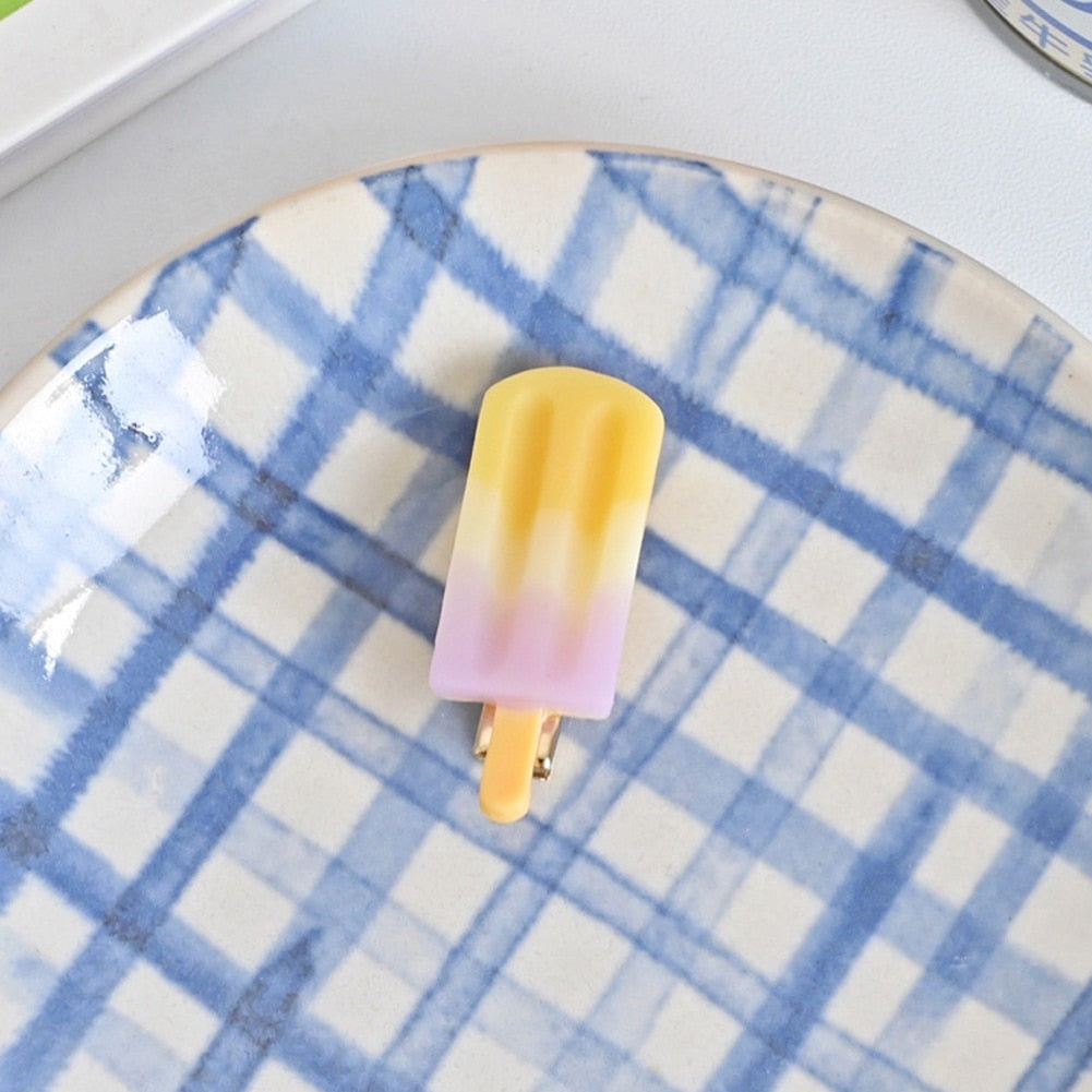 Colorful Small Hair Ice Cream Pins - Fesara