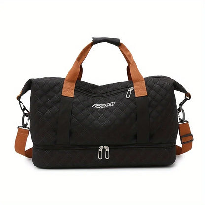 Spacious Sport Duffel Bag with Shoe Pocket