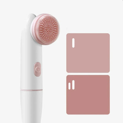 Portable Facial Cleanser and Massager Silicone Device