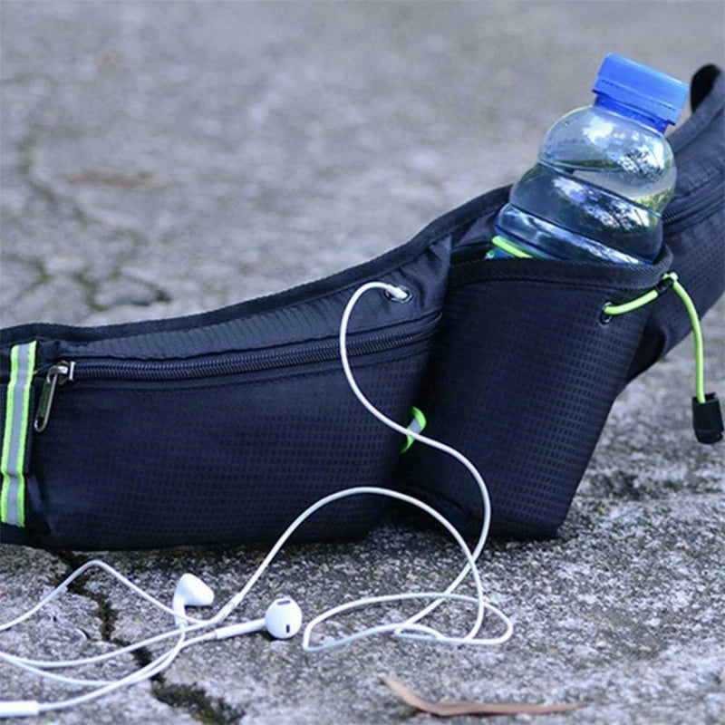 Waterproof Running Waist Pack with Bottle Holder
