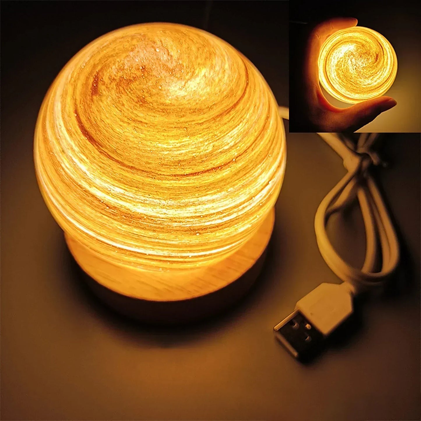 Colorful Solar LED Mini Night Lights Galaxy Decor