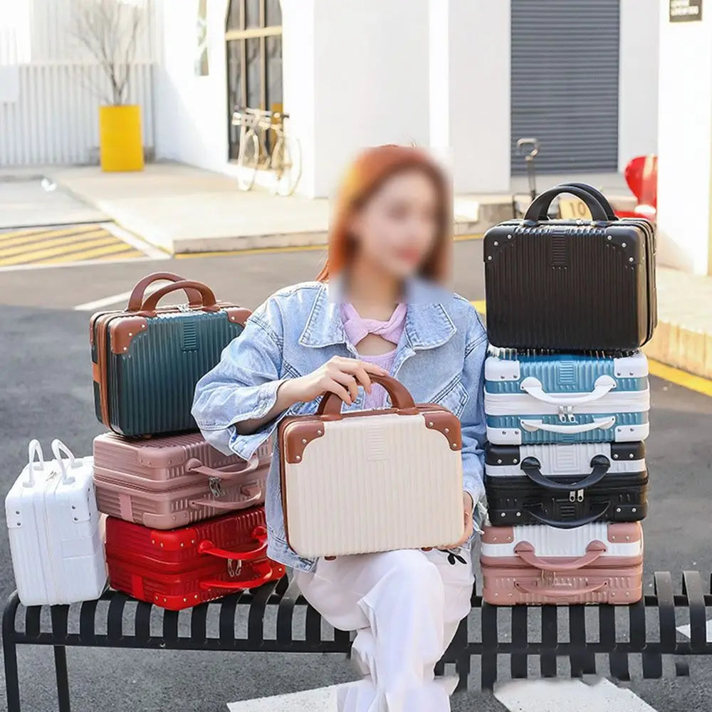 Portable Travel Makeup Case Compact Hard Shell
