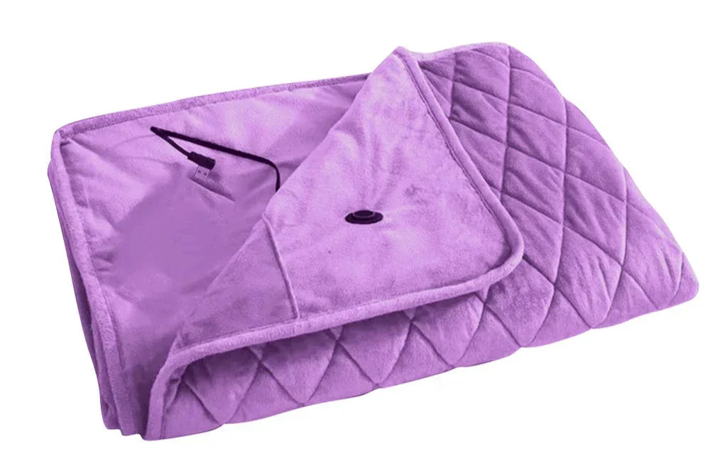 Cozy Electric Neck Scarf with USB Charger
