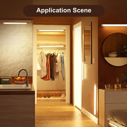 Automatic Motion LED Nightlight USB Rechargeable Lamp