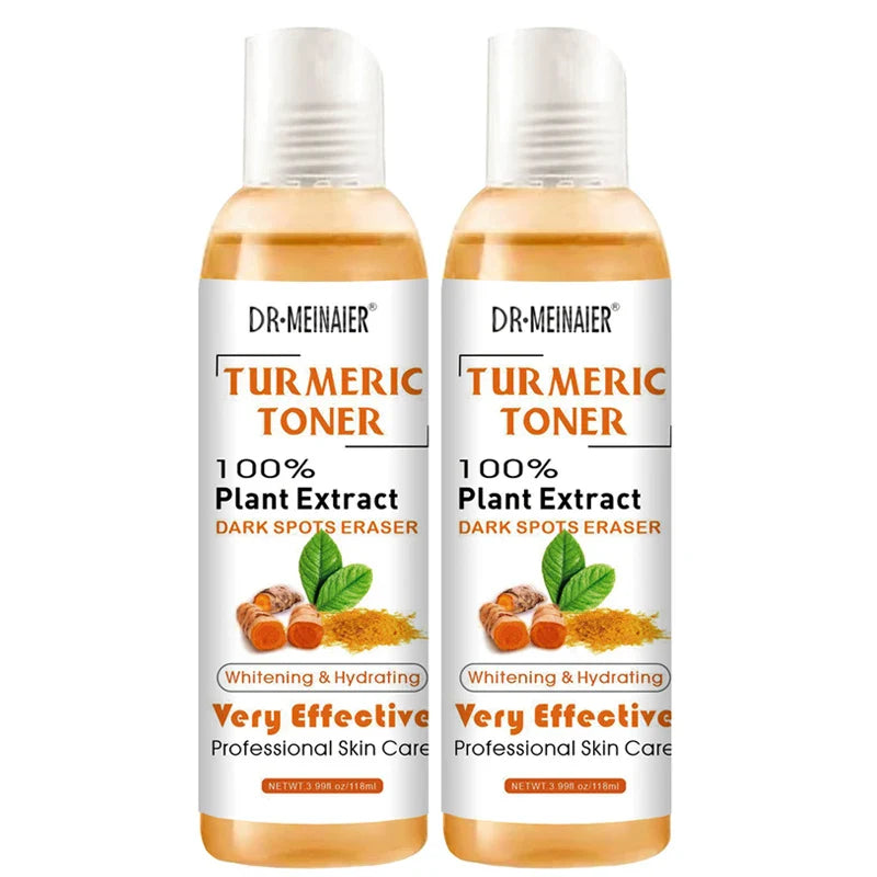 Natural Turmeric Toner with Vitamin C and Ginger Extract - Fesara