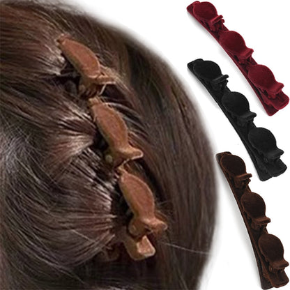 Easy Braid 3-Layer Hair Clip Clamp Pins