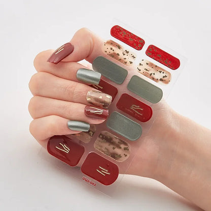 Easy Christmas Nail Art Kit, Salon Quality at Home