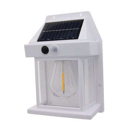 Eco Friendly Solar Powered Outdoor Wall Lamp
