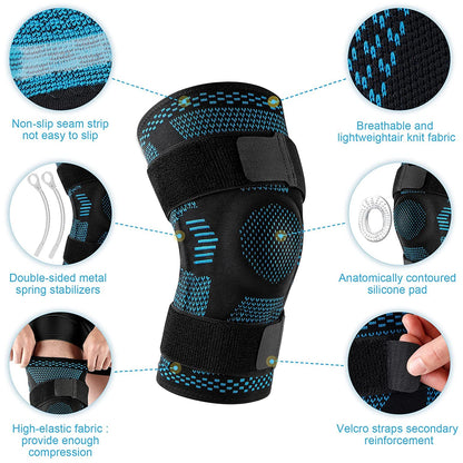 Comfort Knee Support Stabilizer Gel Pads - Fesara