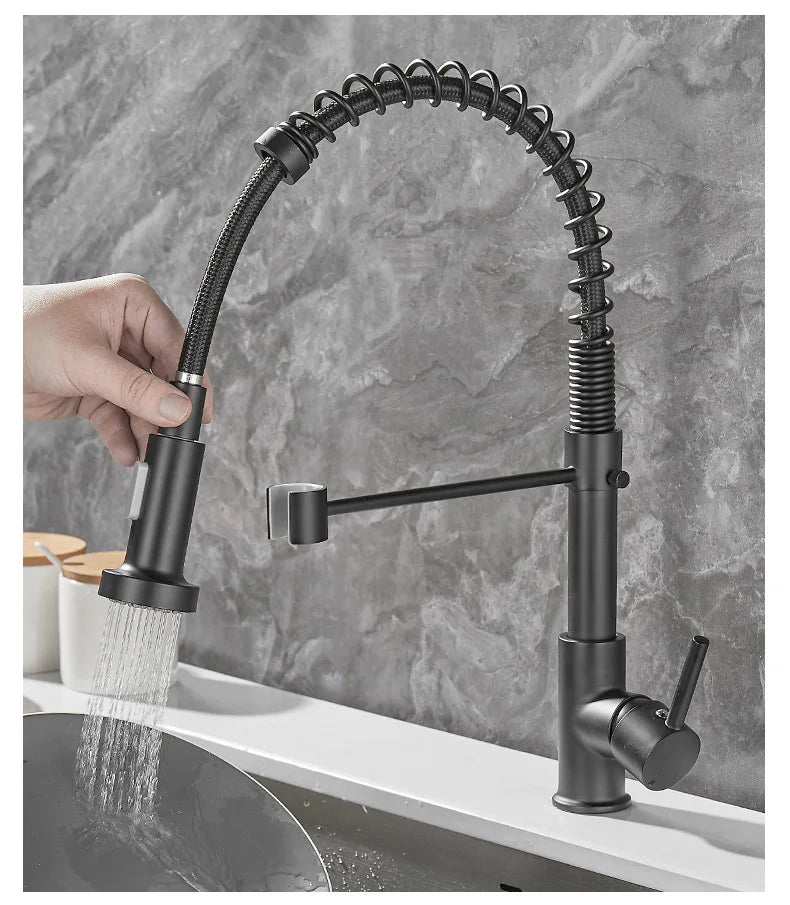 Premium Double Handle Oil Rubbed Bronze Faucet