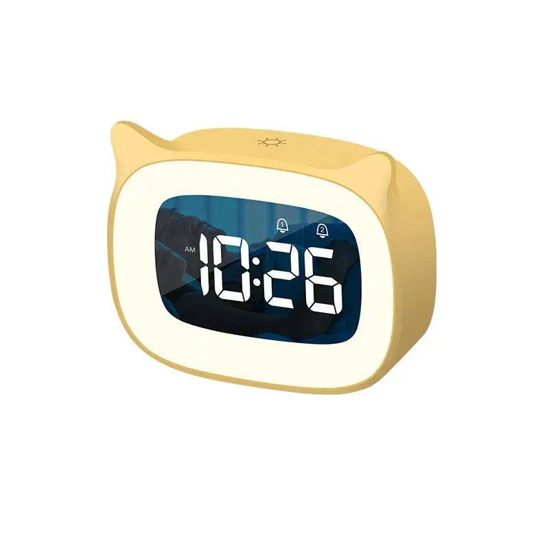 Smart LED Alarm Clock with USB Charging and FM Radio