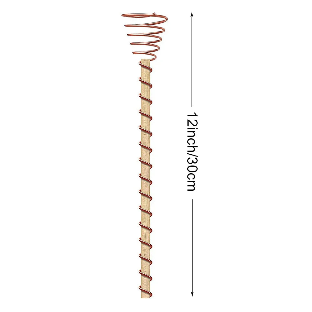 Natural Copper Plant Growth Sticks for Indoor Gardens