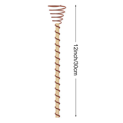 Natural Copper Plant Growth Sticks for Indoor Gardens