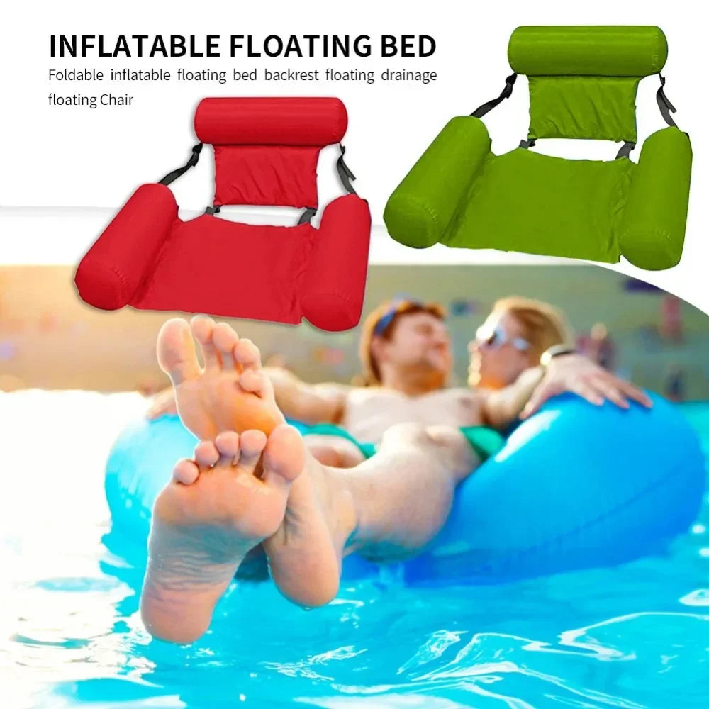 Floating Pool Lounge Chair Adjustable Aqua Water Seat